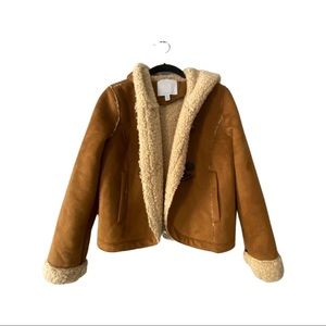 Ettia by Anthropologie 0 Andes Shearling CozyCoat